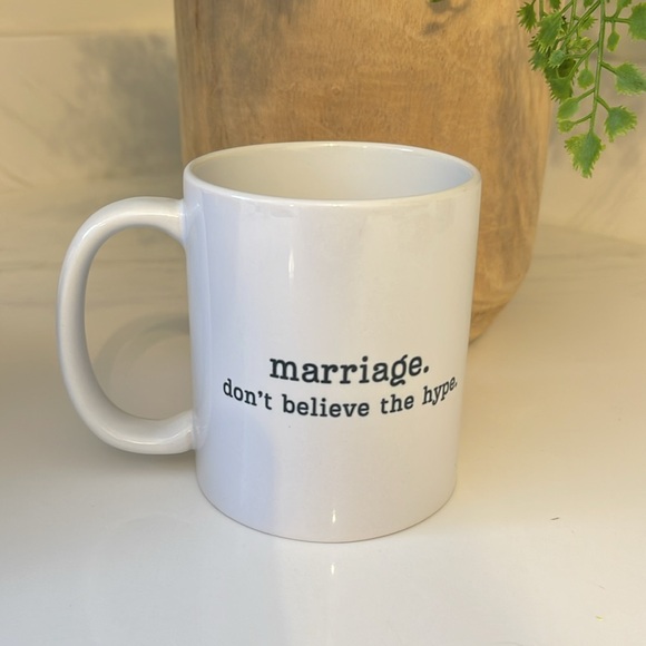 Calling all Coffee Lovers ❤️ Marriage and Sarcasm ☕️
Dishwasher/Microwave Safe - Picture 3 of 3